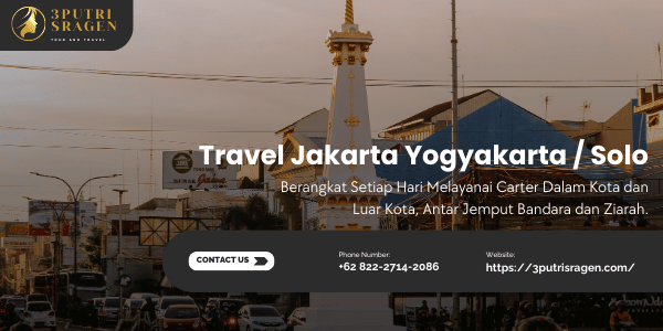 Travel Jakarta Yogyakarta